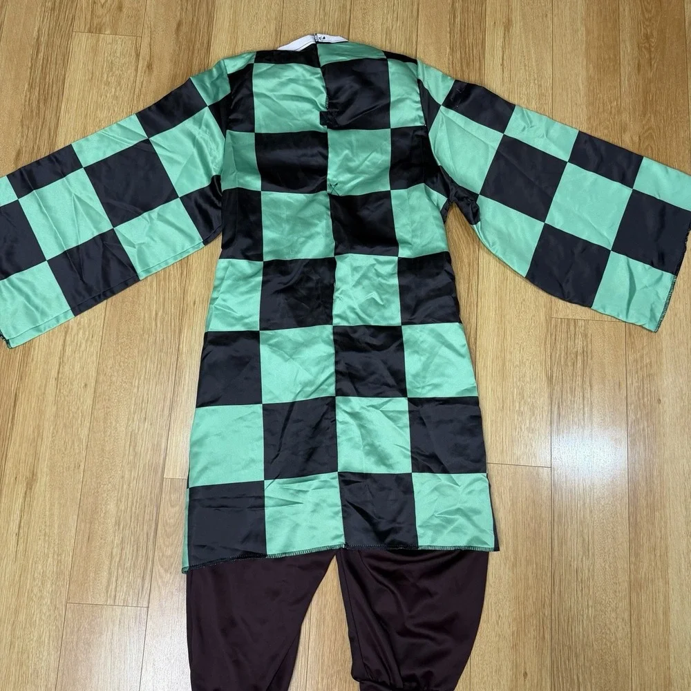 InSpirit Designs Demon Slayer Tanjiro Kamado jumpsuit costume Size XL 14-16
